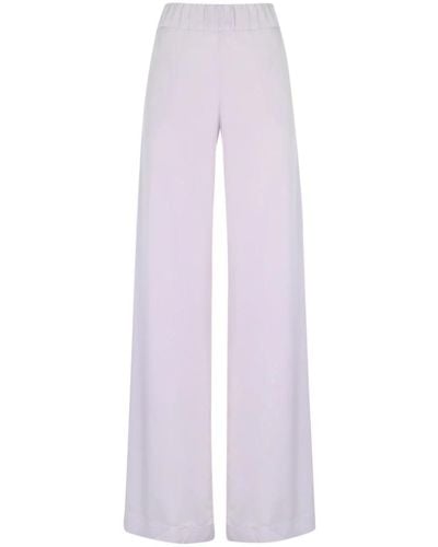 D.exterior Wide trousers - Lila
