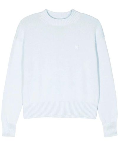 Calvin Klein Round-Neck Knitwear - White
