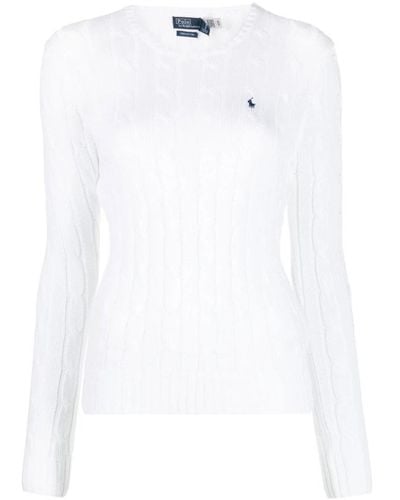 Ralph Lauren Knitwear,weiße strickwaren für frauen