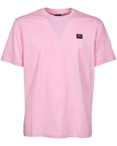 Paul & Shark T-shirts - Pink