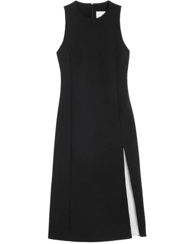 Ami Paris Midi Dresses - Black