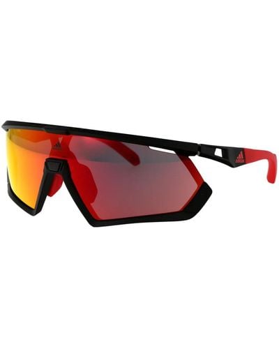 adidas Stylische sonnenbrille sp0054 - Rot