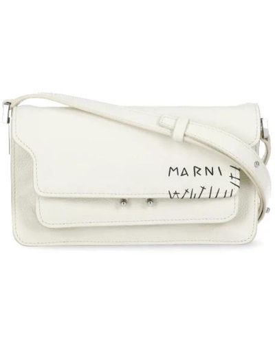Marni Cross Body Bags - White