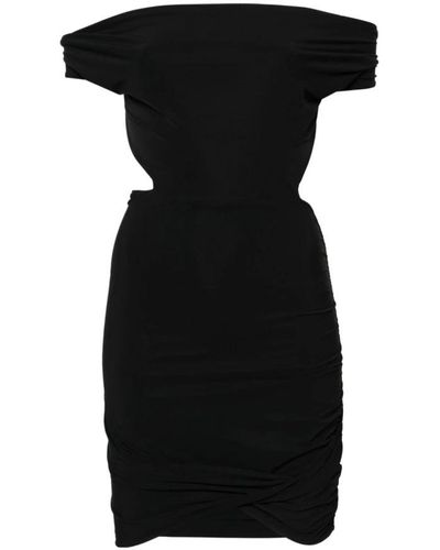 Amazuìn Short Dresses - Black