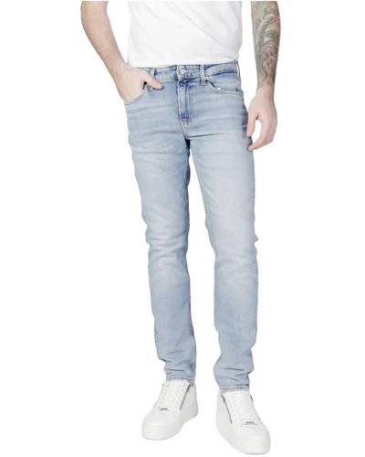 Calvin Klein Jeans tapered uomo - Blu