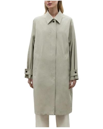 Ecoalf Coats > single-breasted coats - Gris