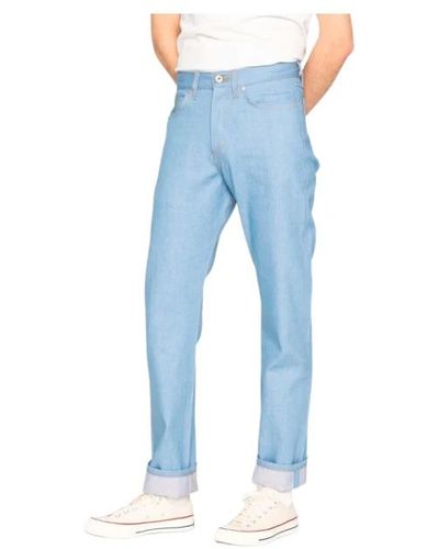 Naked & Famous Straight jeans - Blu