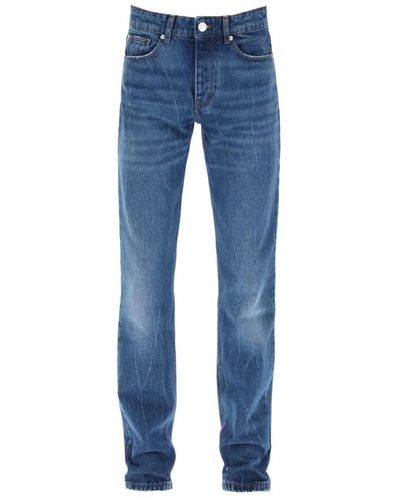 Ami Paris Regular fit jeans aus denim - Blau