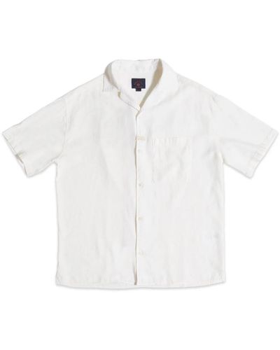 Blue De Gênes Short sleeve shirts - Bianco
