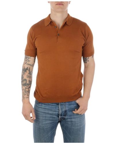 John Smedley Shirt - Arancione