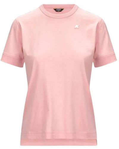 K-Way T-shirts - Pink