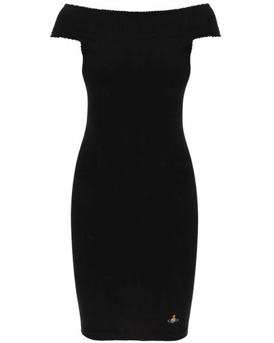 Vivienne Westwood Dresses > day dresses > knitted dresses - Noir