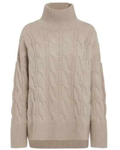 Lisa Yang Oversized sand pullover sweater - Neutro