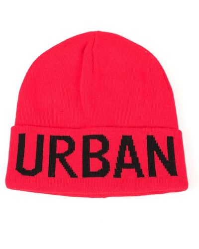 Les Hommes "Urban" hat - Rot