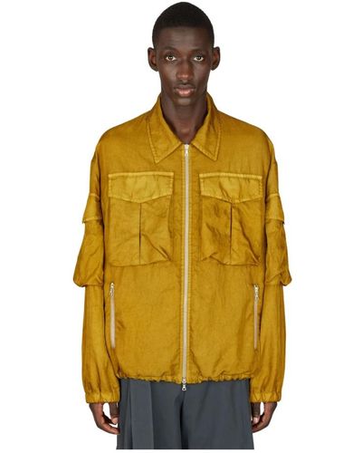 Dries Van Noten Jackets > light jackets - Jaune