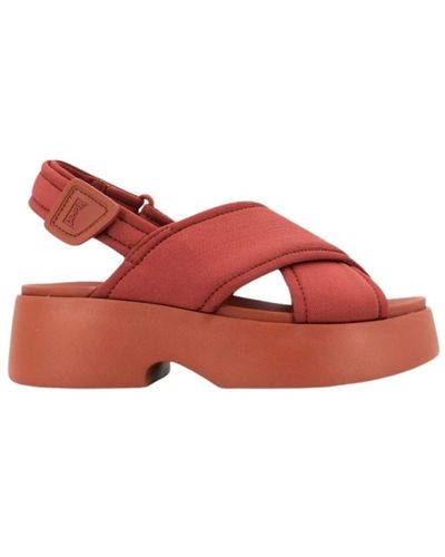 Camper Flat sandals - Rojo