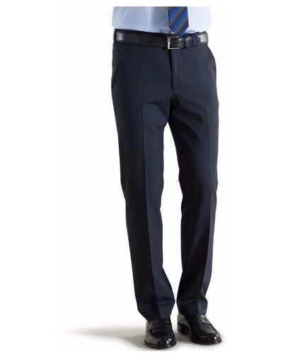 Meyer Trousers > suit trousers - Bleu