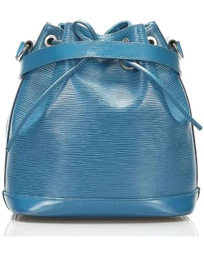 Louis Vuitton Borsa a secchiello usata - Blu