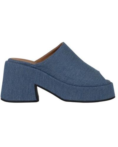 Ganni High Heel Sandals - Blau