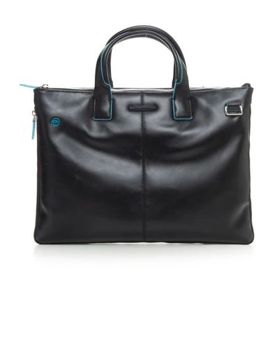 Piquadro Tote Bags - Black