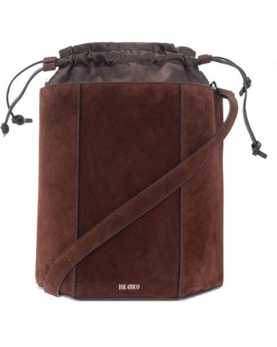The Attico 11am shopper bag - Braun