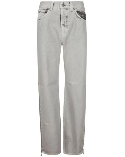 Haikure Straight Jeans - Grey