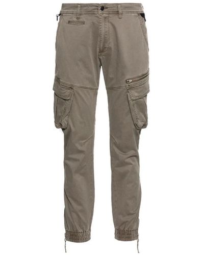 Replay Straight Trousers - Grey