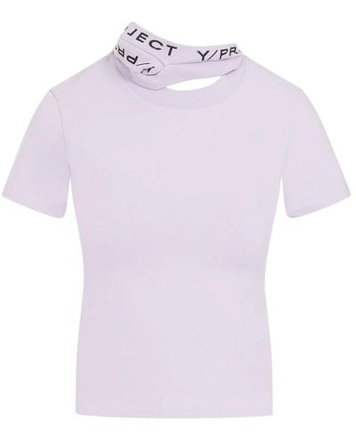 Y. Project Tops > t-shirts - Violet
