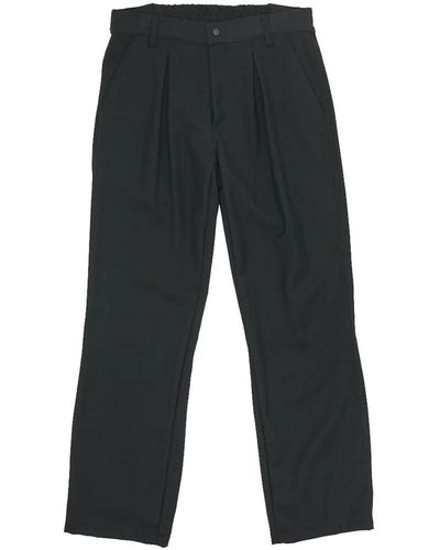 GR10K Trousers > straight trousers - Noir