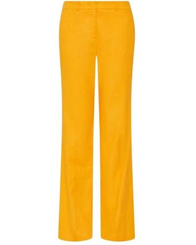 Marella Wide Trousers - Yellow