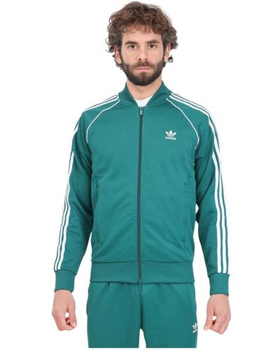 adidas Originals Track jacket adicolor classics sst verde