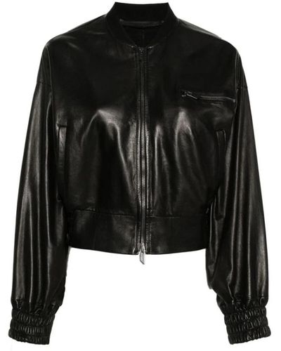 Salvatore Santoro Leather jackets - Negro