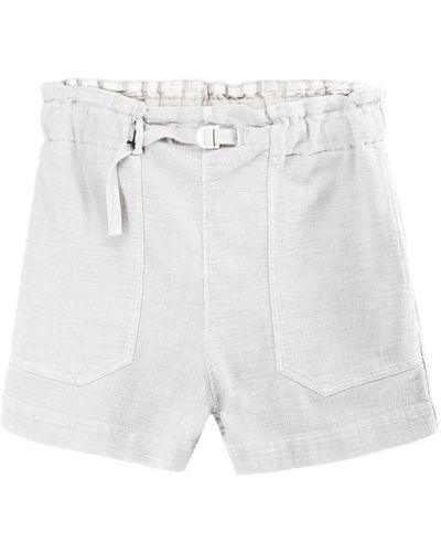 White Sand Short Shorts - White