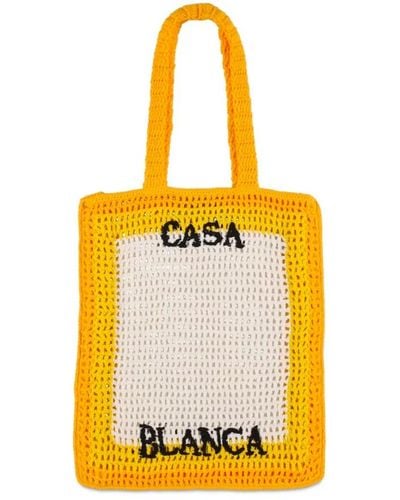 Casablanca Bags > tote bags - Jaune