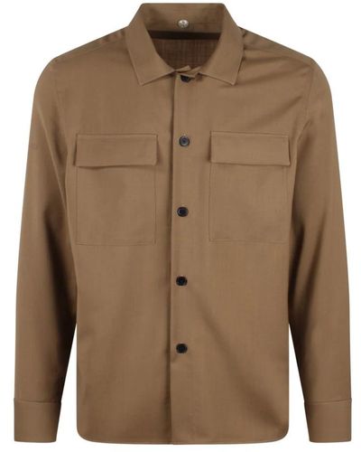 Low Brand Light Jackets - Brown