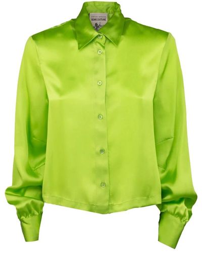 Semicouture Shirts - Green