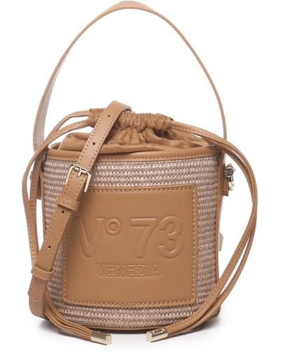 V73 Bucket Bags - Brown
