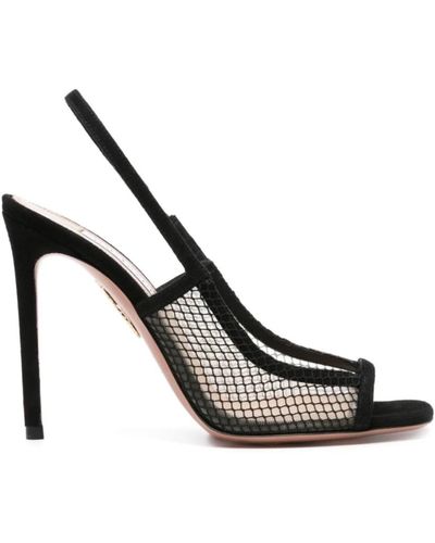 Aquazzura Elegante schwarze high heel sandalen