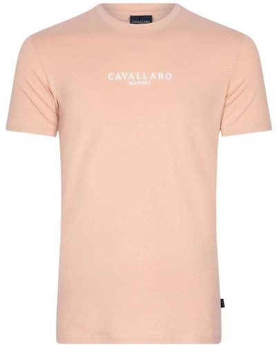Cavallaro Napoli T-shirts - Rosa