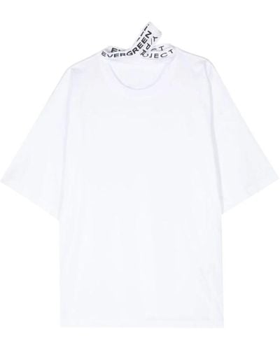 Y. Project Tops > t-shirts - Blanc