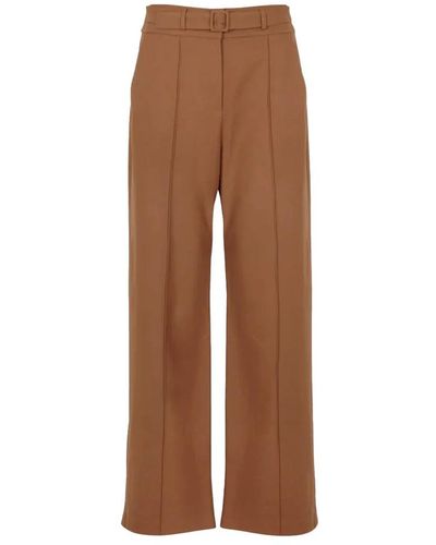 Suncoo Wide Trousers - Brown