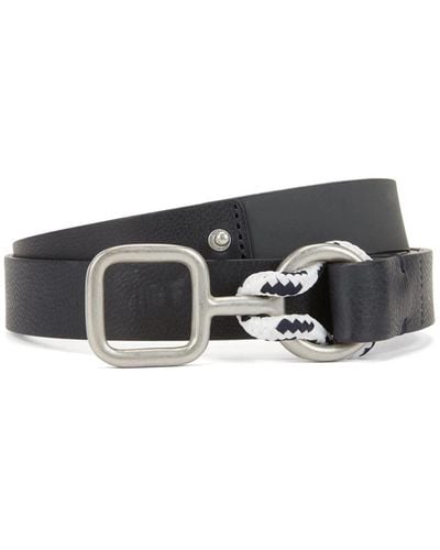 BOSS Fritz Leather Belt - Black