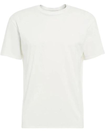 Mauro Grifoni T-shirt girocollo doppio bordo - Bianco