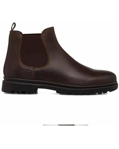 Geox Shoes > boots > chelsea boots - Marron