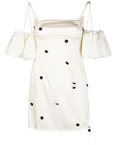 Jacquemus Short Dresses - White