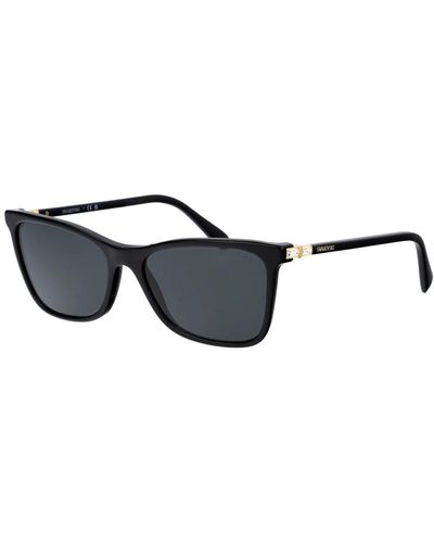Swarovski Stylische sonnenbrille mit modell 0sk6004 - Schwarz