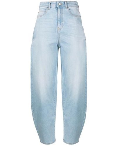Emporio Armani Loose-Fit Jeans - Blue