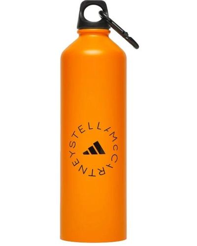adidas By Stella McCartney Kompakte thermosflasche mit hummerklammer - Orange
