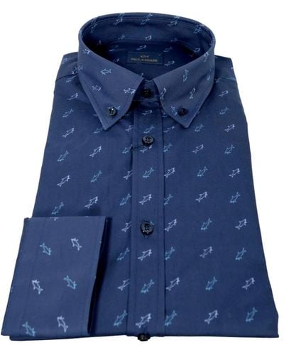 Paul & Shark Formal Shirts - Blue
