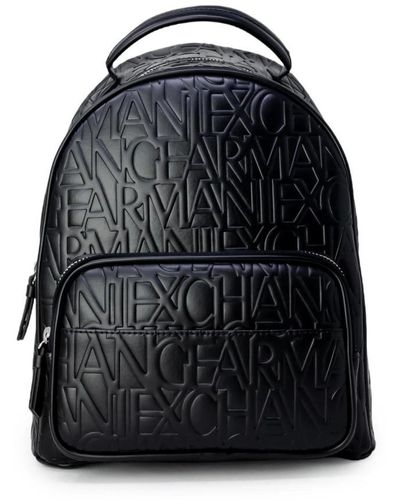 Armani Exchange Backpacks - Black